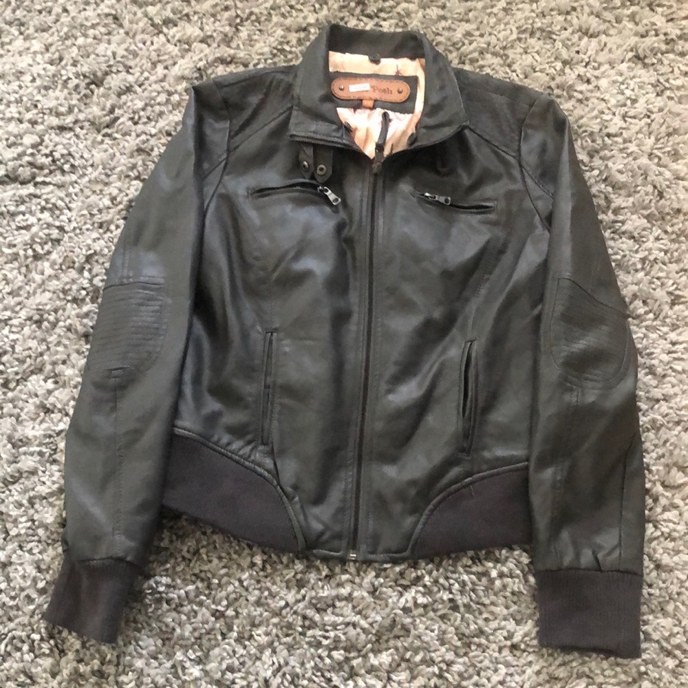 Miss Posh Faux Leather Jacket